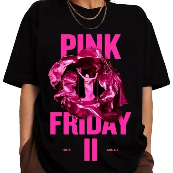 2024 Nicki Minaj Tour T-Shirt, Nicki Minaj Pink Friday 2 Concert Shirt, Nicki Mi - Picture 1 of 1